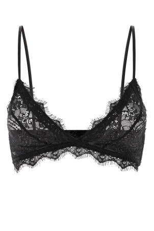 Black stretch lace bra ANINE BING (A100003)