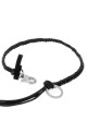 Black leather Ladon necklace OUR LEGACY (A2268LBL)