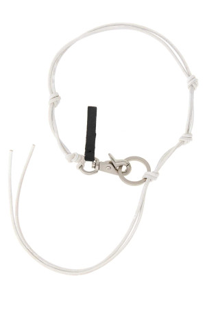 White leather Ladon necklace OUR LEGACY (A2268LEL)