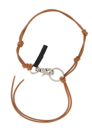 Caramel leather Ladon necklace OUR LEGACY (A4228LN)
