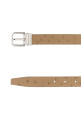 Camel leather reversible belt DOLCE & GABBANA (BC4337A8M90)
