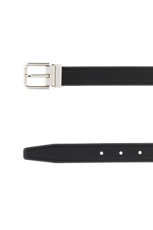 Black leather belt Black DOLCE & GABBANA (BC4337A9O85)