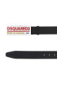 Black leather belt DSQUARED (BEM071112900001)