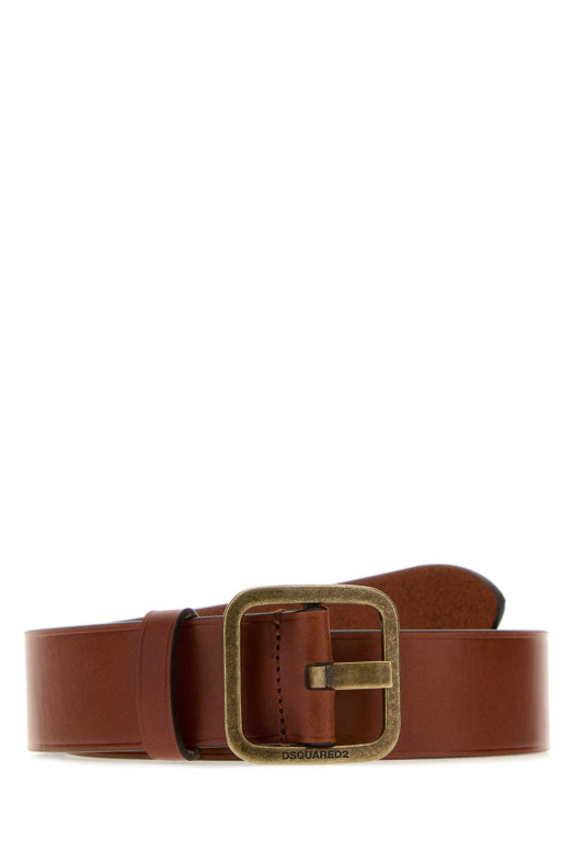 Caramel leather belt DSQUARED (BEW046912900001)