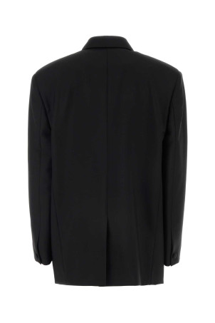 Black wool blend oversize blazer GIVENCHY (BW30J3100H)