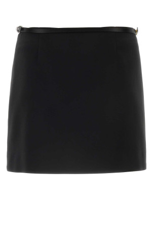 Black duchesse mini skirt GIVENCHY (BW40U114N6)