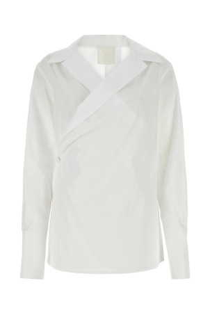 White poplin shirt White GIVENCHY (BW619215JT)