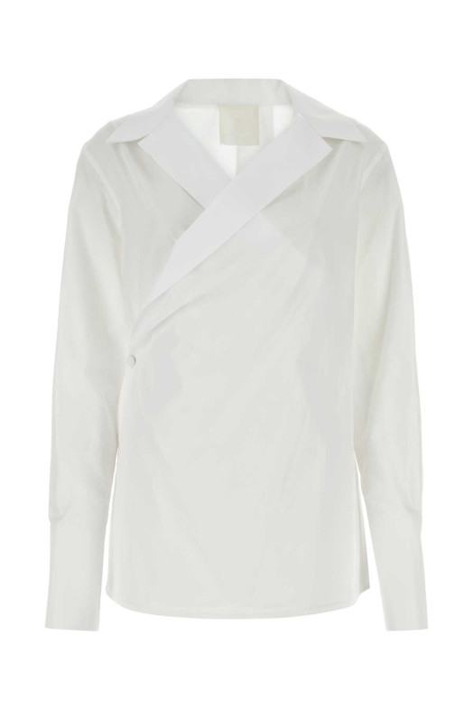 White poplin shirt White GIVENCHY (BW619215JT)