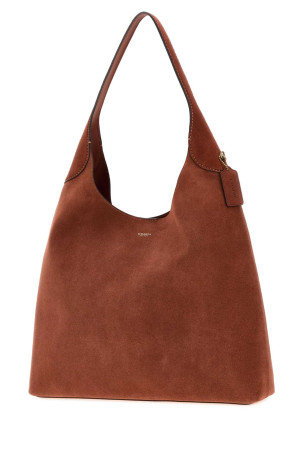 Brick suede Brooklyn 39 shoulder bag COACH NEW YORK (CW636)