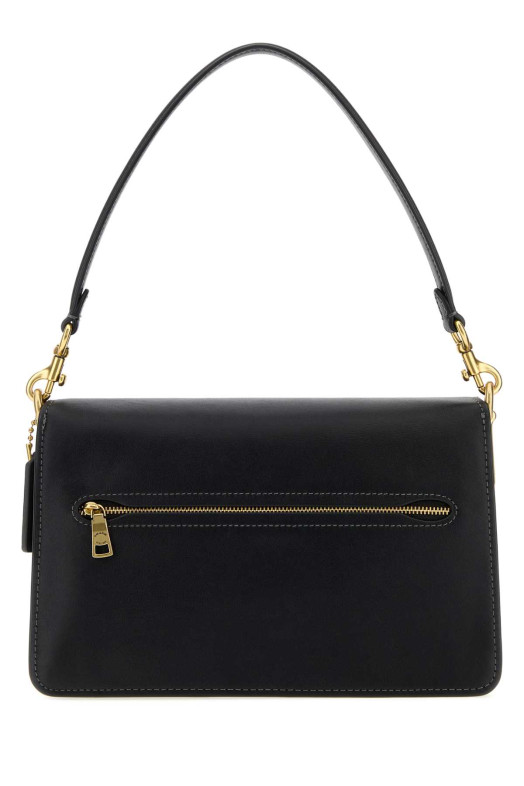 Black leather Tabby shoulder bag COACH NEW YORK (CY919)