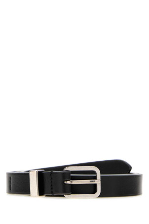 Black leather belt JIL SANDER (J67TP0005P9082)
