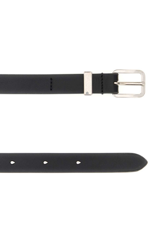 Black leather belt JIL SANDER (J67TP0005P9082)