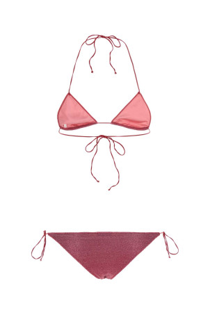Dark pink nylon blend bikini OSEREE (LPTS250)
