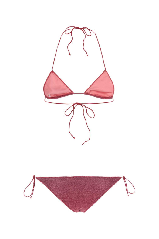Dark pink nylon blend bikini OSEREE (LPTS250)