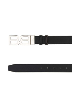 Black leather reversible belt BALLY (MBB05GVT867)