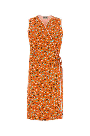 Printed poplin dress MIU MIU (MF6249SOOO19KO)