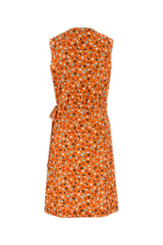 Printed poplin dress MIU MIU (MF6249SOOO19KO)