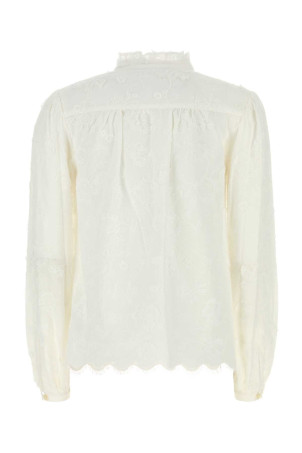 White cotton blouse White MICHAEL BY MICHAEL KORS (MS640Y9KPX)