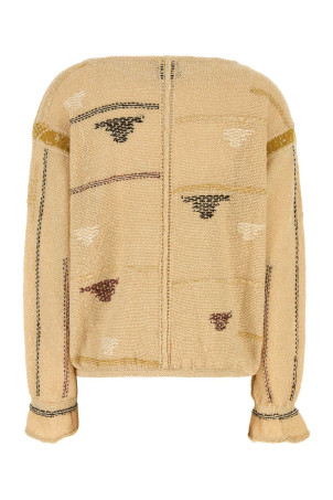 Свитер Elyron из смешанного льна с вышивкой от ISABEL MARANT (PU0884FAD2L03I)