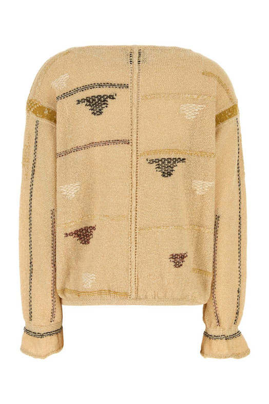 Свитер Elyron из смешанного льна с вышивкой от ISABEL MARANT (PU0884FAD2L03I)