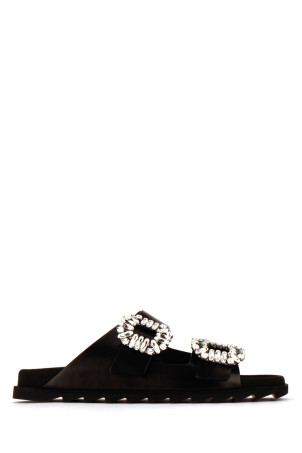 SLIDY VIV СТРАЗОВАЯ ПРЯЖКА СИНИЙ ROGER VIVIER (RVW45818820BSS)