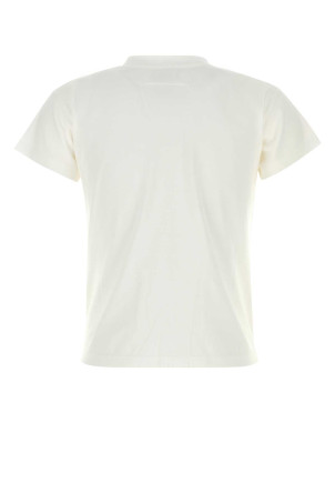 White cotton t-shirt Multicolor MM6 MAISON MARGIELA (S62GD0216M20048)