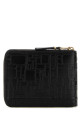 Black leather wallet Black COMME DES GARCONS (SA7100EL)