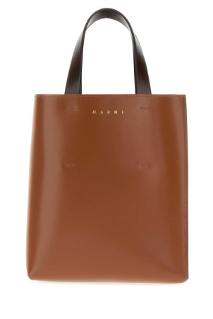 Двоколірна шкіряна сумочка Museo від MARNI (SHMP0039Y0LV639)