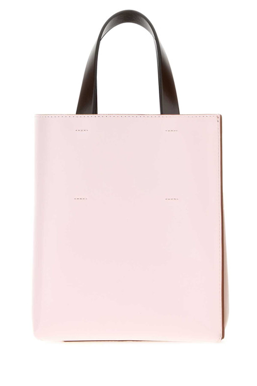 Двухцветная кожаная сумка Museo от MARNI (SHMP0039Y0LV639)