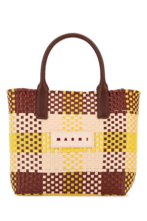 Ручна сумка з поліпропілену з принтом MARNI (SHMP0175A0P9111)