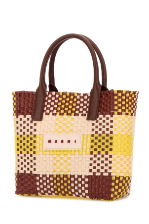Ручна сумка з поліпропілену з принтом MARNI (SHMP0175A0P9111)