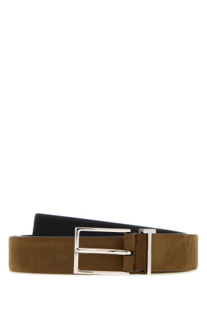 Brown suede belt TOM FORD (TB325LCL504S)