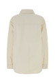 Ivory denim oversize shirt AMI (UJK897DE0126)