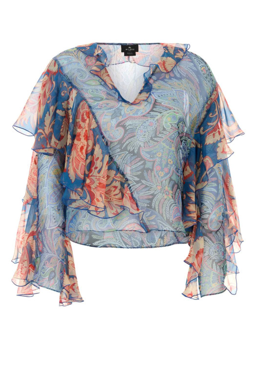 Printed silk blouse ETRO (WRJA017799SA1Q7X0887)