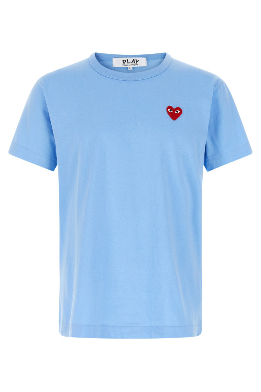 Logo patch t-shirt BLUE