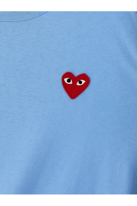 Logo patch t-shirt BLUE