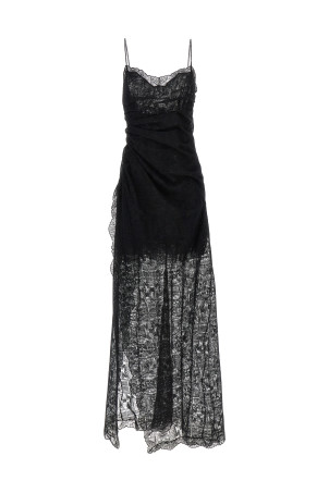 Majolica lace dress Black