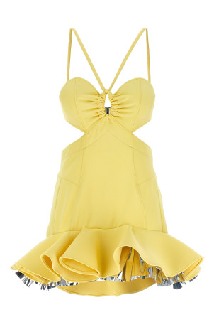 Mini dress Yellow