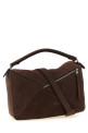'Puzzle Edge' large shoulder bag Brown