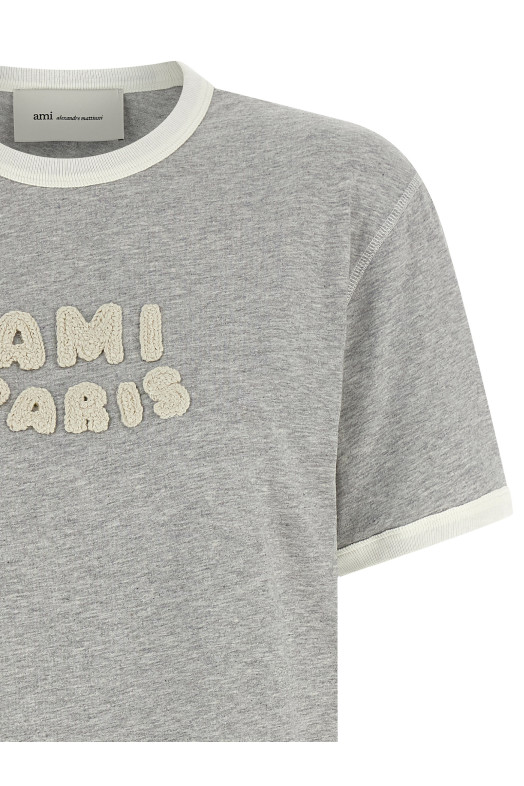 'Ami De Coeur' T-shirt Gray