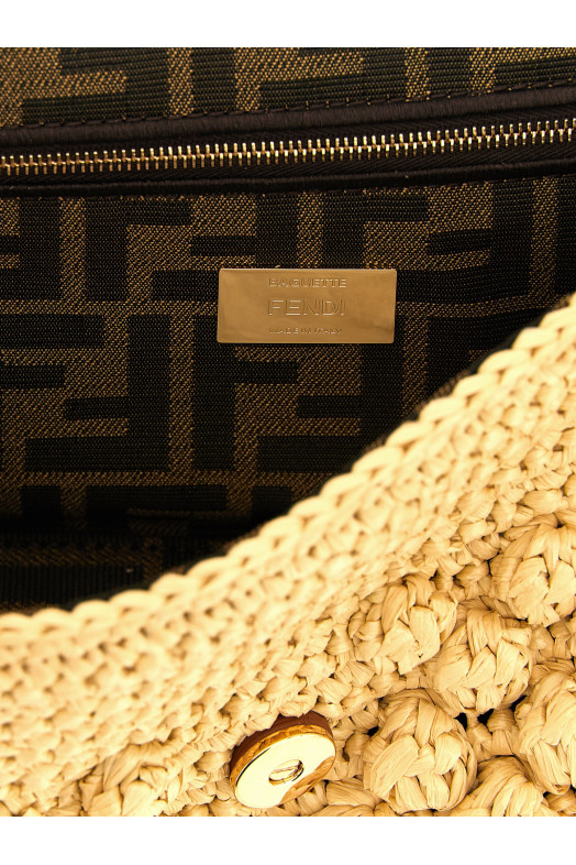 'Baguette®' medium shoulder bag Beige