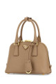 Бежевая кожаная сумочка PRADA (1BA851VEOONZV)