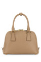 Бежевая кожаная сумочка PRADA (1BA851VEOONZV)