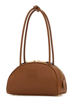 Caramel leather Beau shoulder bag MIU MIU (5BB1922CRW)