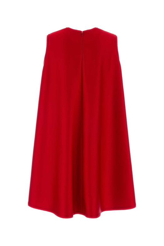 Червоне атласне міні-плаття STELLA McCARTNEY (6A06733HU380)