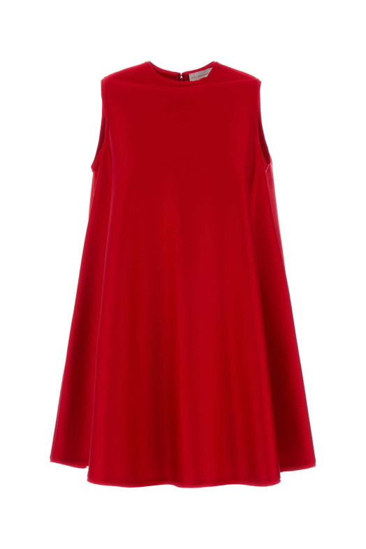 Червоне атласне міні-плаття STELLA McCARTNEY (6A06733HU380)