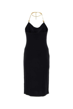 Black viscose blend dress Black BOTTEGA VENETA (773543V3O30)