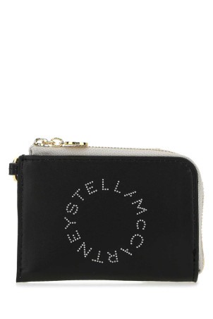 Two-tone alter mat card holder Black STELLA McCARTNEY (7P0007W8856)