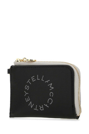 Two-tone alter mat card holder Black STELLA McCARTNEY (7P0007W8856)
