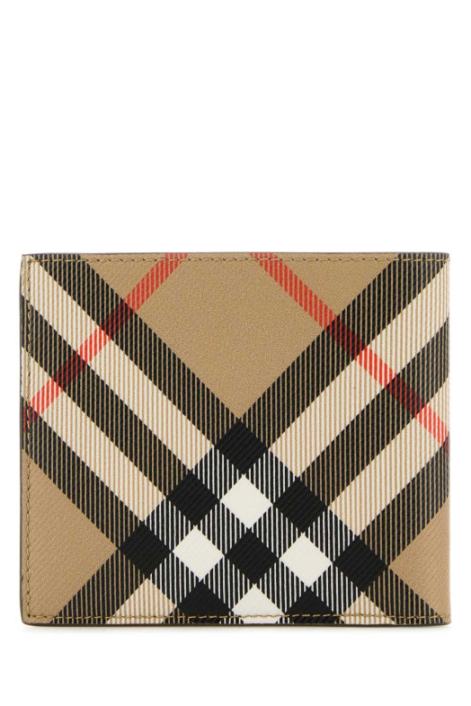 Printed e-canvas wallet BURBERRY (8091926)